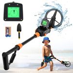 Metal Detector Kids,Lightweight Metal Detectors with LCD and SOUND Indication,High Accuracy Metal Detector with Waterproof Search Coil for Kids or Beginners to Treasure Seeking Gold Digger