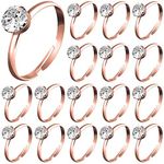 Whaline 72Pcs Rose Gold Bridal Show