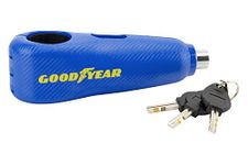 Goodyear Anti-Theft Device for Motorcycle Lever with Alarm 120dB Blue