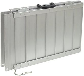 Aidapt Lightweight 2ft Folding Ramp.Durable Aluminium,Portable,Carry Handle,No Tools Required,Threshold,Kerbs,Wheelchair,Scooter,Disability,Easy to store