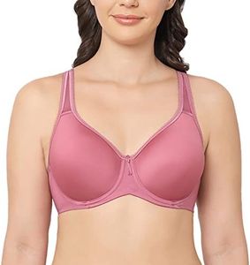 Wacoal Basic Beauty Padded Wired Full Coverage Full Support Everyday Comfort Spacer Cup Bra - Pink [34DDD]