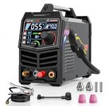 GZ GUOZHI Plasma Cutter 55Amp High Frequency Non-Touch Arc Digital Screen Display DC Inverter 110/220V Dual Voltage Blowback Plasma Cutting Machine CUT-55HFLED