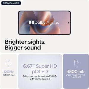 Motorola G86 Smartphone, 8GB RAM 256GB Storage – Cosmic Sky