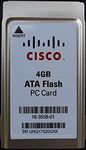 Cisco Approved MEM-FD4G - 4gb Compact Flash Disk PCMCIA for Cisco 12000 Series