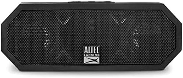 Altec Lansing IMW457 Jacket H2O Indoor Outdoor Bluetooth Speaker, Black
