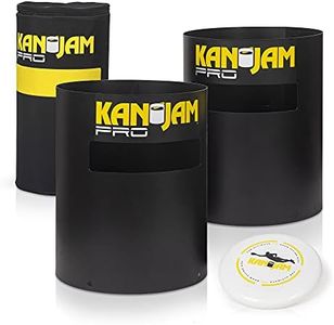 Kan Jam PRO Set Disc Throwing Game, American Made - Perfect for Outdoors, Beach, Backyard, Tailgates, Indoors and Outdoors