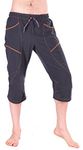 Ucraft "Xlite Rock Climbing, Bouldering and Yoga Knickers. Lightweight, Stretching, Breathable (M, Graphite)