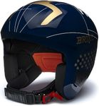 Briko Unisex - Adult Helmet, Shiny Tangaroa Blue/Gold-White, XXL