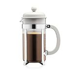 BODUM Caffettiera 8 Cup French Press Coffee Maker, Off White, 1.0 l, 34 oz