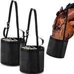 2 Pcs Horse Feed Bag Comfort Breath
