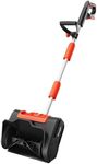Cordless Snow Shovel Compatible with DeWalt 20V MAX Battery (Tool Only), 11" Lightweight Electric Snow Blower with 20FT Max Throw & Adjustable Handle, Snow Thrower for Driveway, Deck, Patio & Steps