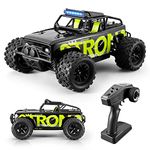 SupKonXi RC Car Remote Controlled, 4WD Offroad Vehicle, 40 km/h Racing Car, 1:18 Large Monster Truck, 2.4GHz All Terrain RC Crawler, 2 Batteries 60 Minutes, Toy Car for Children Adults