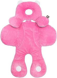 BENBAT Total Body Baby Support Pillow - Stroller Or Car Seat Baby Body Support Pillow - Baby Head Support Pillow and Body Support for Babies - Newborn Gifts and Gifts for Baby Shower (Pink).