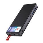 MeLE Fanless Stick PC PCG02 Pro 12th N100 8GB/256GB, Mini Computer Stick Dual HDMI 4K 4266MHz LPDDR4 WiFi Gigabit Ethernet USB Type-C PD3.0 Slim PC on Business Office Industrial IOT Media Home