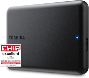 Toshiba 2TB Portable Hard Drive – USB External Storage