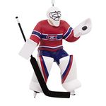 Hallmark NHL Montreal Canadiens Goalie Christmas Ornament