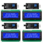 Weewooday 8 Pieces IIC TWI I2C LCD Serial Interface Adapter and LCD Module Display Backlight Compatible with Arduino R3 MEGA2560