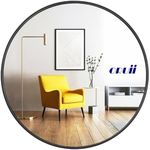 Oruii Round Mirror, Black Round Mir