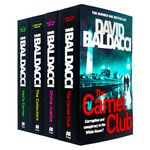 David Baldacci A Camel Club Thriller Collection 4 Books Set (Hell's Corner, Divine Justice, The Camel Club, The Collectors)