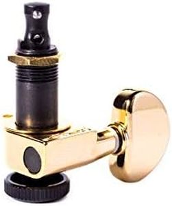 D'Addario Accessories Auto-Trim Tuning Machines, 3 + 3 Setup, Gold