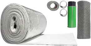 Rockford Chimney Supply Chimney Liner Insulation Blanket Kit, 3 to 6 Inch Diameter x 25 Feet