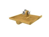 Bon 12-501 6-Inch by 4-1/2-Inch Bronze Walking Concrete Groover, 1/2-Inch Bit Depth, 3/8-Inch Bit Width