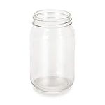 Darice H Glass Clr Mason Jar, JR-03