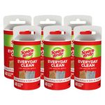 Scotch-Brite Lint Roller Refill, 6 Refills, 60 sheets/Refill (360 sheets total)
