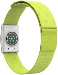 COROS Heart Rate Sensor, Comfortable, Easy to Wear, Automatic Port Detection, Advanced Sensor, Accurate Data, Bluetooth, 38 Hours Battery Life - Lime