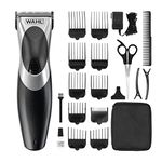 Wahl Clip ‘N Rinse Cord/Cordless Hair Clipper, Rechargeable Clipper, Hair Clippers for Men, Head Shaver, Men's Hair Clipper Kit, Male Grooming Set, Corded, Cordless, Washable Head, Home Hair Cutting