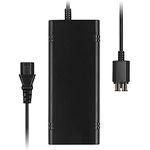 Xbox 360 Slim Power Supply Replacement, uowlbear AC Power Adapter Brick with Power Cord for Xbox 360 Slim Console -Built in Silent Cooling Fan Wide Voltage Design