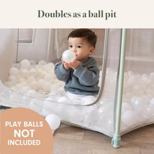 Tutti Bambini Foldable Baby Playpen – Leaf Design