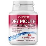 Nature's Stance Xylident Xylitol Tablets For Dry Mouth Relief - Stimulates Saliva, Freshens Breath, Reduces Acid Production, Fast Acting Extended Relief, 100 Count