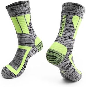 Fiohiros Unisex Waterproof Socks for Hiking, Breathable Wading Socks for Australian Climate Skiing Fishing Men Women (AU, Alpha, X-Large, Regular, Regular)