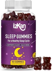 Pro Sleep Gummies for Adults with Magnesium, L-Theanine, 5 HTP, Valerian Root, Passionflower Extract, Glycine, Chewable Sleep Supplement |Sleep Aid| |Calm Mood| Vegan 60 Gummies |Berries Flavour| (1)