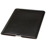 Dockem Executive Sleeve for iPad Air 5 (2022), Air 4 (2020), iPad Pro 11 (2022, 2021, 2020, 2018): Premium Synthetic/Vegan Leather Lined with Microfiber Felt: Slim, Slip-on Tablet Case [Dark Brown]