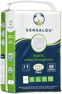 Sensalou Lot de 22 couches pour adolescents et jeunes adultes - Taille S