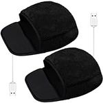 2 Pieces Heated Mouse Pad Hand Warm