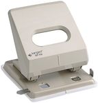 Kangaro Desk Essentials DP-700 2 Hole Metal Classic Heavy Duty Paper Punch | Removable Chip Tray with Durable Steel Consecution | Color May Vary, Pack of 1