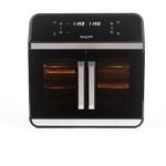 Salter XL Air Fryer Oven – 15L, Cook Over Multiple Levels, 6 Presets, Oil-Free Multicooker, Includes Non-Stick Cooking Racks & Rotisserie Accessories, Double Door Opening With Windows, 2300W