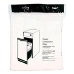 13370 Trash Compactor Bags 15-Pack - Heavy Duty, USA-Based Supplier - Fits for All 15-Inch Rectangular Drawer Compactors, Including Kenmore, Whirlpool, KitchenAid, and Jenn-Air Brands