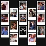 Friends Poster | Friends Poster Polaroids (Set of 15) | Best Moments of Friends TV Show Mini Poster (8 x 6 cm) Posters for Phone Accessories, Bedroom, Office, Room Decoration (Friends)