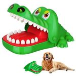 Crocodile Teeth Toys Game for Kids, Crocodile Biting Finger Dentist Games Funny Toys (BIG)