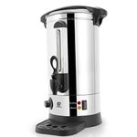 SUPERLEX Water Boiler Electric Catering Urn 10L With Thermostat control,1500W Hot Water Boiler Tea,Home Commercial Office Use with Keep Warm