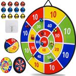 29"/73cm Dart Board Games for Kids 4-8-12, Boy Birthday Gift Toys, Kids Carnival Party Games for Indoor Outdoor Backyard (Basic Version)