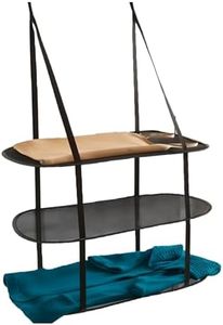 Greenco 3 Tier Over The Door Folding Drying Rack |for Clothing, Sweater, Garment, and Room Organization| Dryer Racks for Laundry Perfect for Small Spaces, Apartments, Dorm Rooms, and Bathrooms|Black