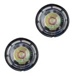 TECHDELIVERS® 8 Ohm 0.25W Small Mini Mylar Speaker 28mm Stereo Audio Speaker Electronic Sound Projects DIY Pack of 2