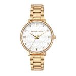 Michael Kors Pyper Three-Hand Gold-Tone Alloy Metal Women's Watch (Model: MK4666)