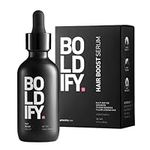 BOLDIFY Hair Growth Serum, All Natural Scalp Treatment, Contains 30 Natural Hair Boosters, Growth Oil for Women & Men, Lightweight Non-Greasy Serum for All Hair Types - 2 oz