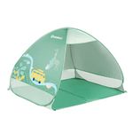 Badabulle Baby Tent with UV Sun Protection UPF 50+ | baby sun shade tent | baby beach tent, Sage